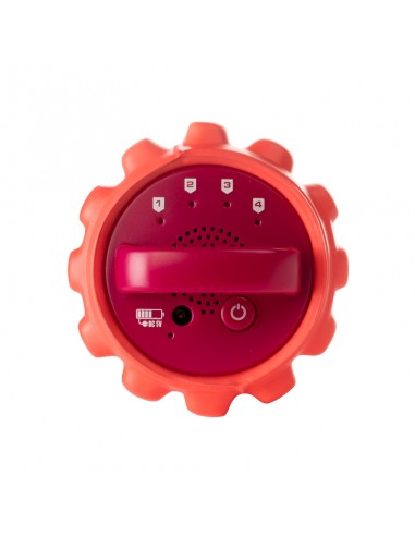 Vibrant orange exercise roller