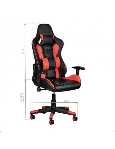 PREMIUM GAMING CHAIR 557 RED