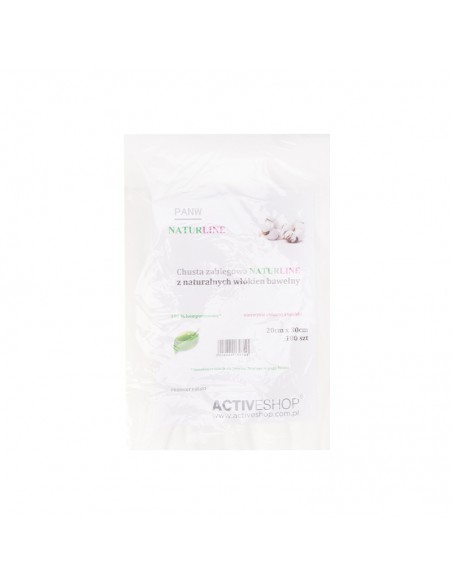 COTTON SCARF, NATURLINE 20x30 CM 100pcs