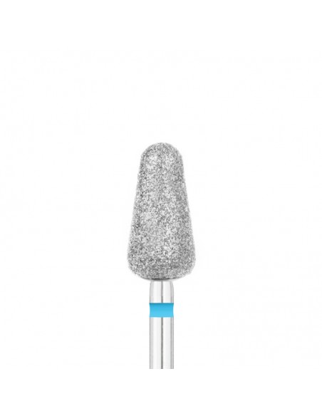 EXO PRO NAIL DRILL BIT DIAMOND DROP ROUND 6.0MM BL