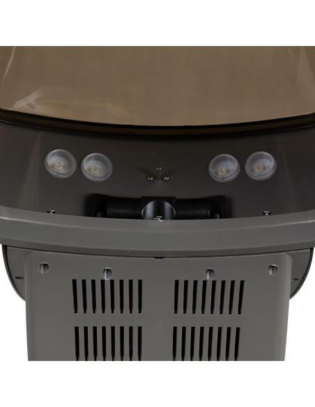 HAIRDRESSING SAUNA HANGING 408D SILVER WITH ACTIVE OZONE