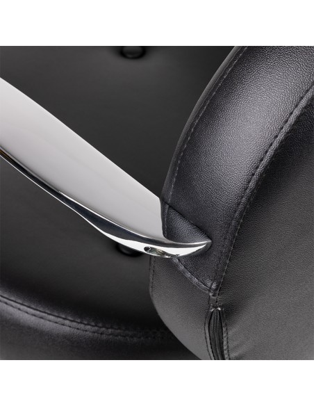 GABBIANO HAIRDRESSING CHAIR ASTI BLACK