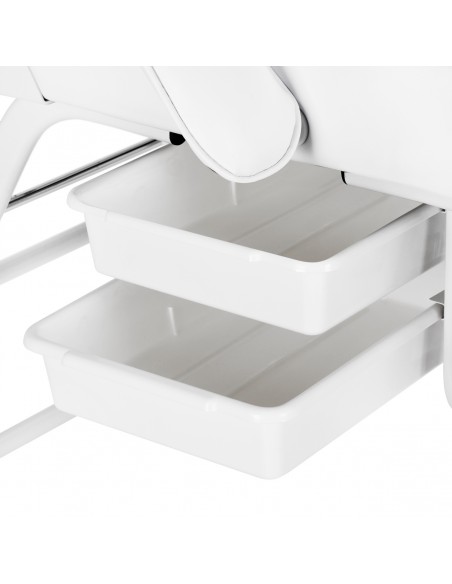 COSMETIC CHAIR 557A WITH CUVETTE WHITE