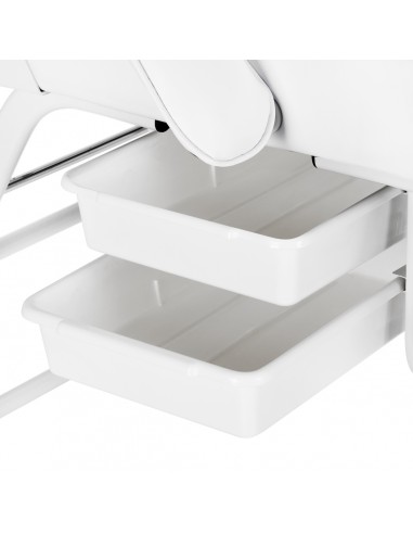 COSMETIC CHAIR 557A WITH CUVETTE WHITE
