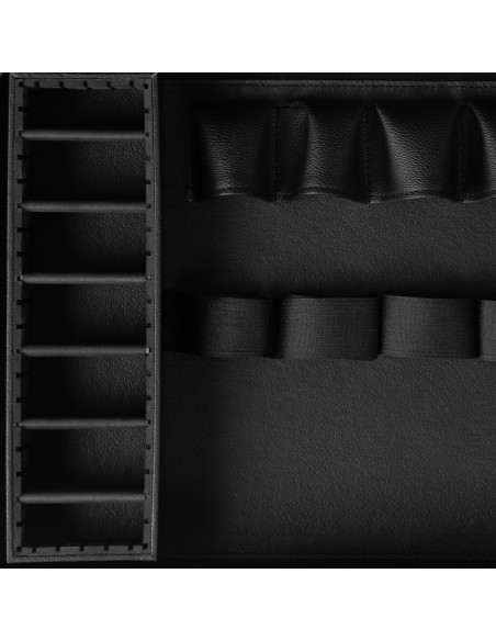 BARBER WHITE AND BLACK HAIRDRESSING SUITCASE