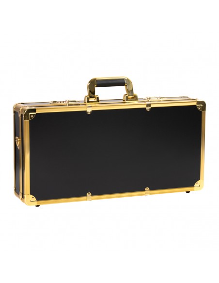 BARBER BLACK AND GOLD HAIRDRESSING SUITCASE