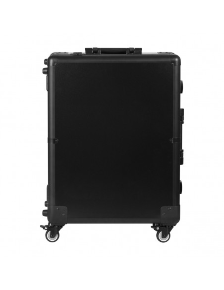 BOX PORTABLE STAND WITH BLACK SPEAKERS