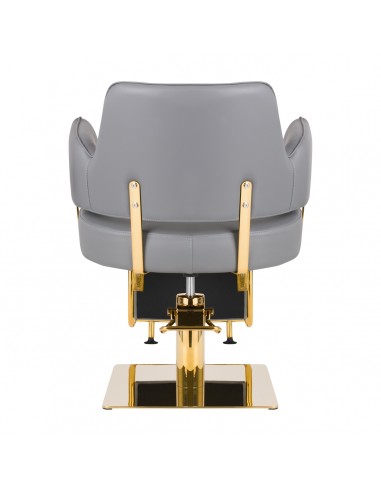 GABBIANO HAIRDRESSING CHAIR LINZ GOLD GREY