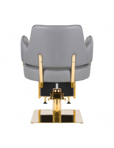 GABBIANO HAIRDRESSING CHAIR LINZ GOLD GREY