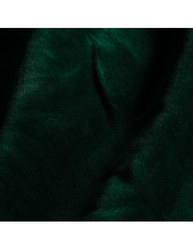 BOTTLE GREEN VELOUR SHEET