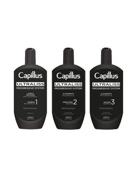 Capillus Ultraliss Nanoplastia, set for the nanoplasty treatment, 3x400ml