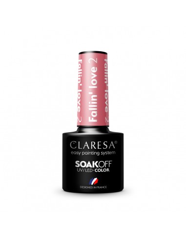 CLARESA Hybrid nail polish FALLIN "LOVE 2 -5g
