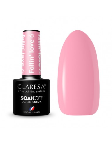 CLARESA Hybrid nail polish FALLIN "LOVE 6 -5g