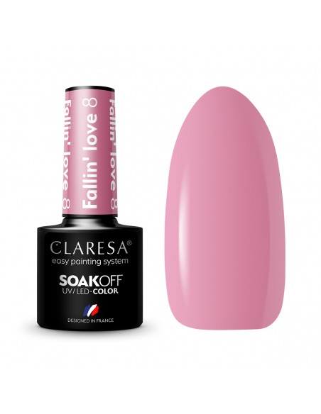 CLARESA Hybrid nail polish FALLIN "LOVE 8 -5g