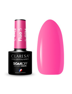 CLARESA Hybrid nail polish FLUO 5 -5g 