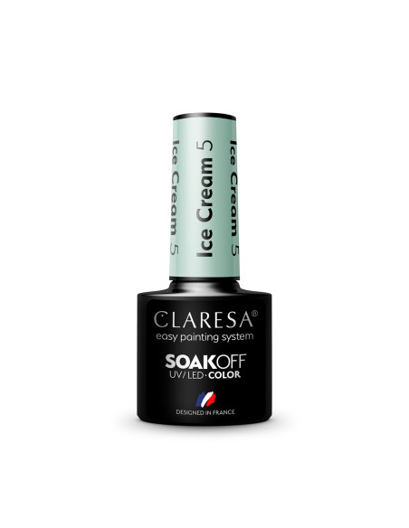 CLARESA hybrid polish Ice cream 5 -5g
