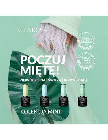 CLARESA Hybrid nail polish MINT 2 -5g