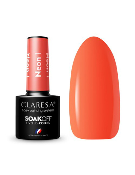 CLARESA Hybrid nail polish NEON 1 -5g