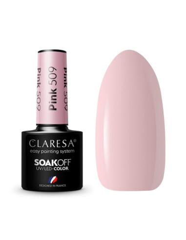 CLARESA Hybrid nail polish PINK 509 -5g