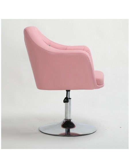 Pink. Beautiful salon chair. Unique chair for beauty salon, hairdresser and nail salon. Bella Furniture Chair Pink BFHC830