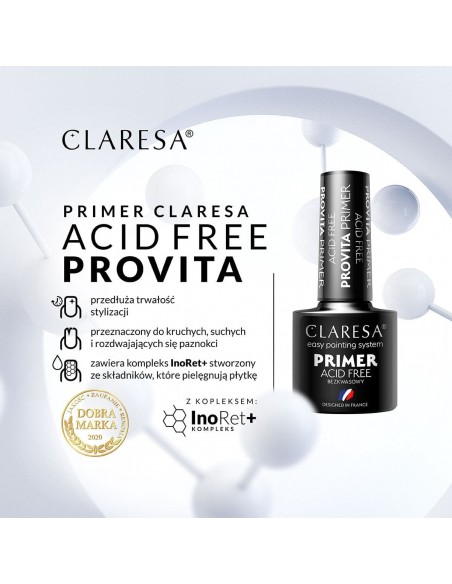 CLARESA Primer. Acid Free Provita