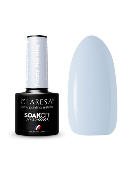 CLARESA Hybrid nail polish Frosty Morning 3 -5g