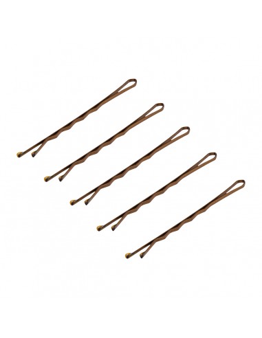 HAIRDRESSING PINS FOR HAIR 120 PCS E-57 5.6CM GOLD