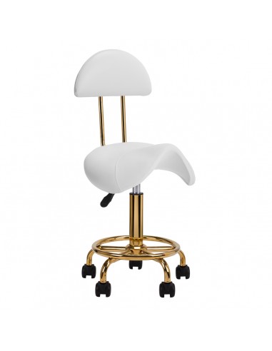 COSMETIC STOOL 6001G WHITE