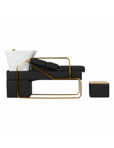 GABBIANO HAIR WASH UNIT EMMA BLACK GOLD