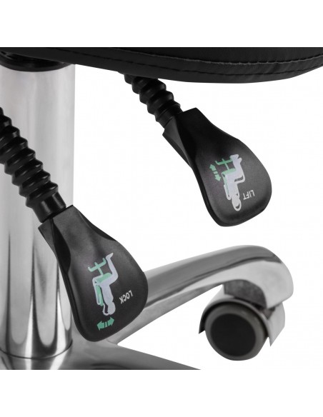 COSMETIC STOOL 1004 GIOVANNI BLACK