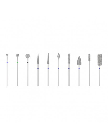 DIAMOND BITS SET 10 PCS.
