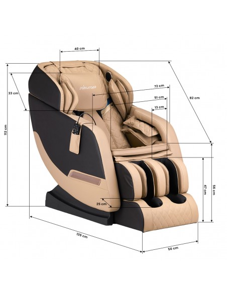 Sakura Massage Chair Comfort 806 Brown