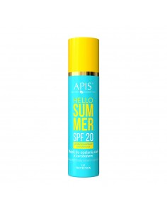 APIS Hello Summer Activator Spf 20, Body Tanning Oil with Carotene 150 ml