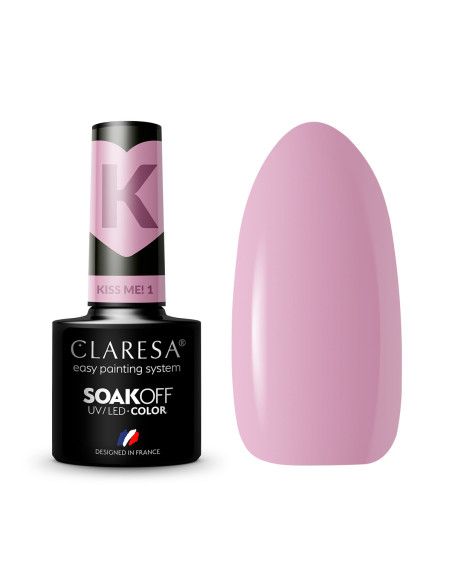 CLARESA hybrid polish Kiss Me! 1-5g  