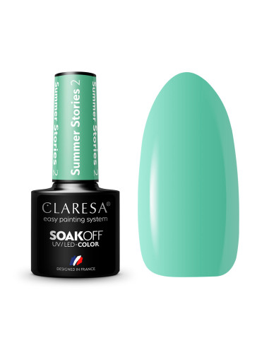 CLARESA hybrid varnish SUMMER STORIES 2 -5g