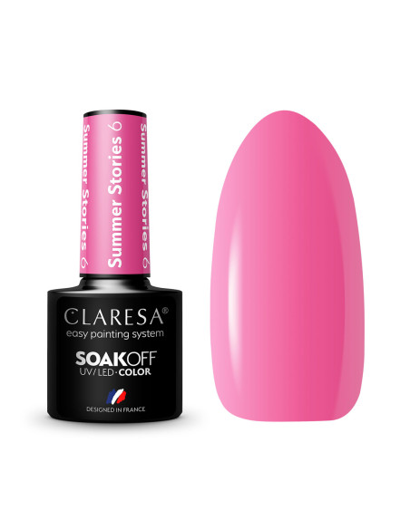 CLARESA hybrid varnish SUMMER STORIES 6 -5g