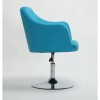 Black velour . Beautiful salon chair. Unique chair for beauty salon, hairdresser and nail salon. Bella Furniture Chair Black Vel