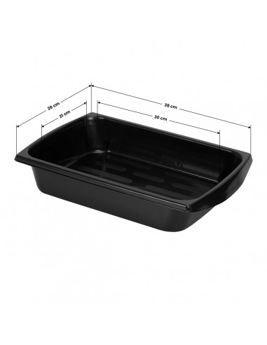 GABBIANO HAIRDRESSER TROLLEY X11-9 BLACK GRAPHICS