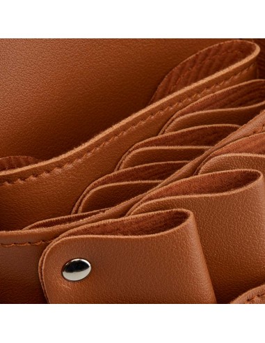 HOLSTER BELT FOR HAIR SCISSORS T14 BROWN