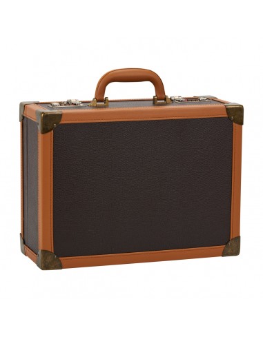 BARBER BROWN HAIRDRESSING SUITCASE