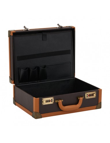 BARBER BROWN HAIRDRESSING SUITCASE