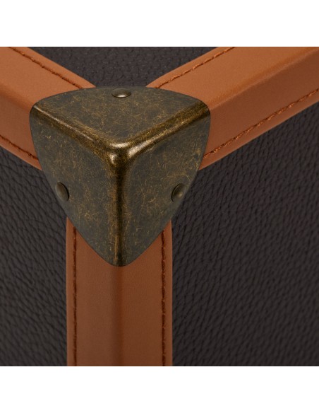 BARBER BROWN HAIRDRESSING SUITCASE