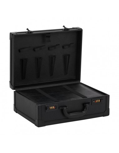 BLACK BARBER HAIRDRESSING SUITCASE