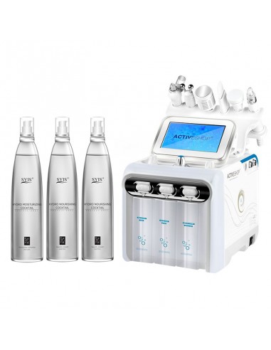 Hydrogen H2 + 6W1 New Generation Hydrogen Cleansing Device+ 3 SYIS Hydro Coctail Liquids