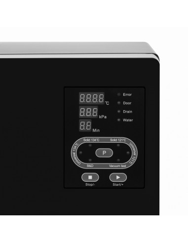 LAFOMED AUTOCLAVE STANDARD LINE LFSS12AA WITH 12 L PRINTER CL. B MEDICAL BLAC