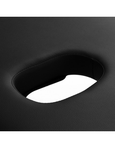 WOODEN FOLDING MASSAGE TABLE COMFORT ACTIV FIZJO LUX 2-SECTIONS 190X70 BLACK  