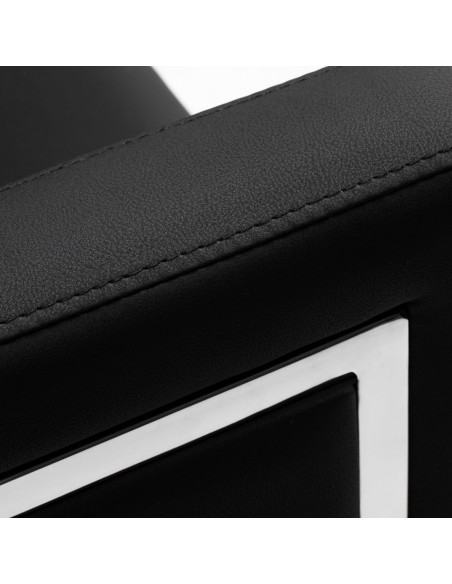 Gabbiano Hairdressing Chair Bergamo Black