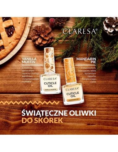 CLARESA oil for cuticles Vanilla Muffin 5ml
