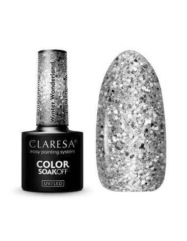 CLARESA Hybrid Polish Winter Wonderland 10 - 5g.
