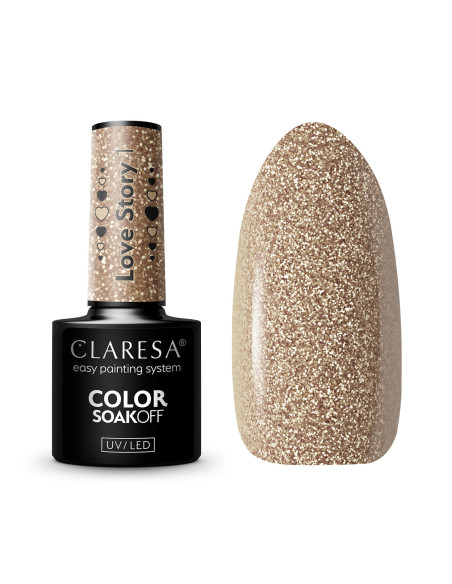 CLARESA Hybrid Polish LOVE STORY 1 - 5g